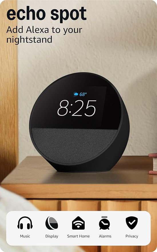 Amazon Echo Spot Smart Clock