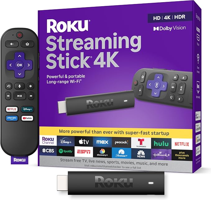 Roku 4K HDR Streaming Stick